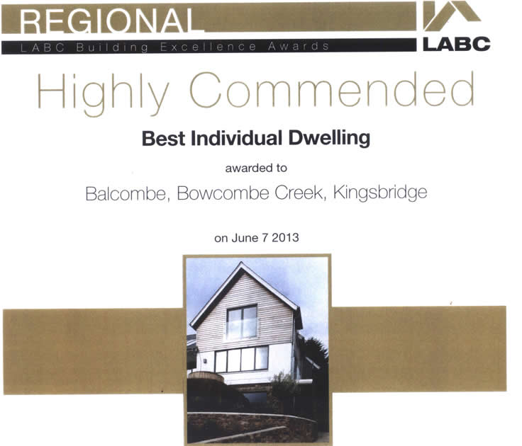 LABC Building Excellence award